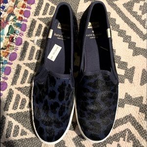 Keds KATE SPADE cow hair slide like new size 8